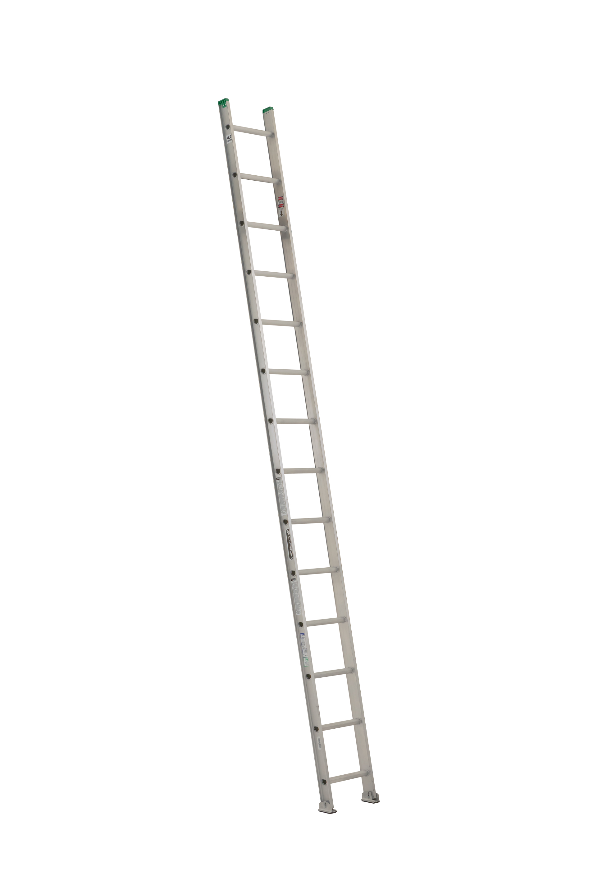 Escalera recta de aluminio