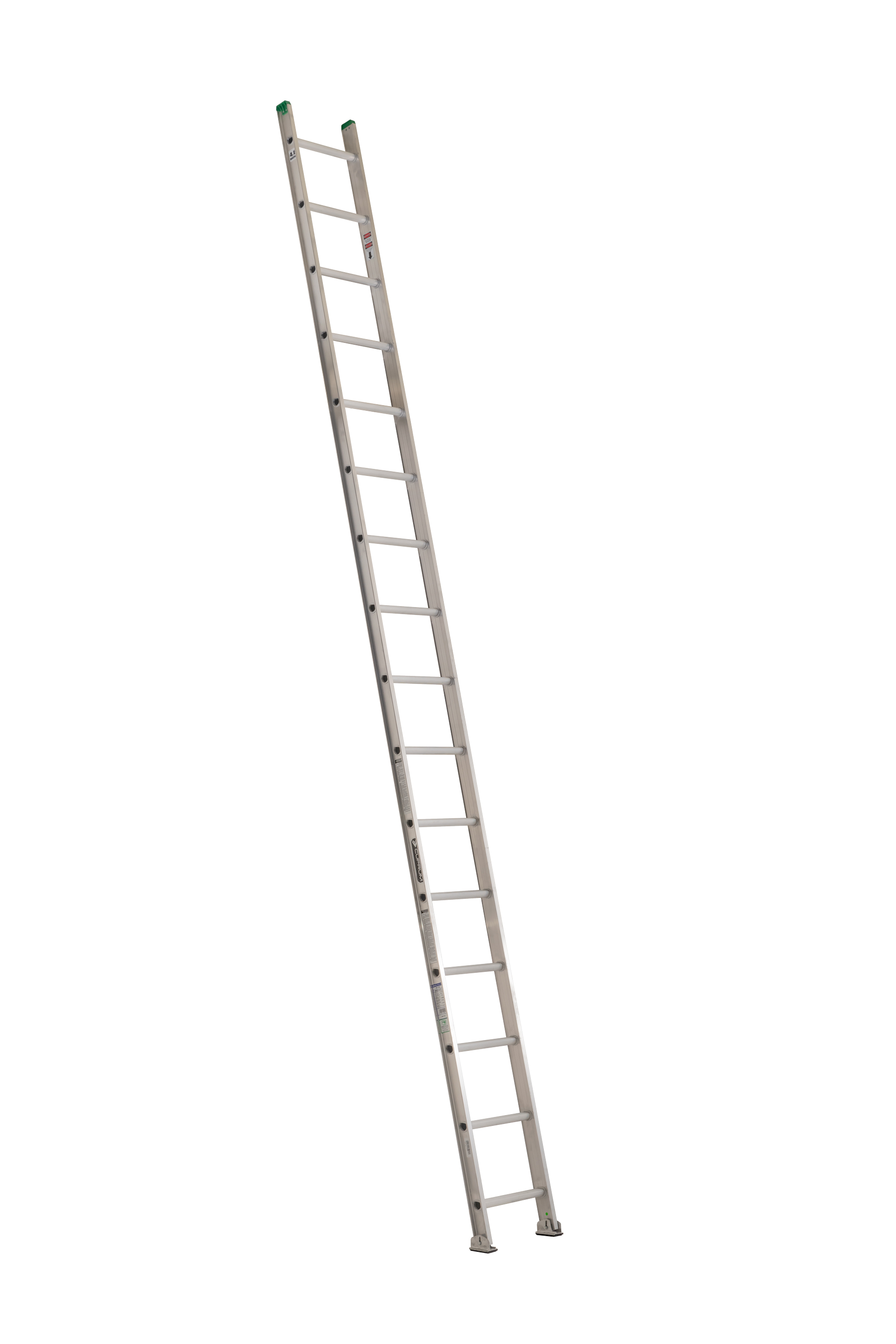 Escalera recta de aluminio