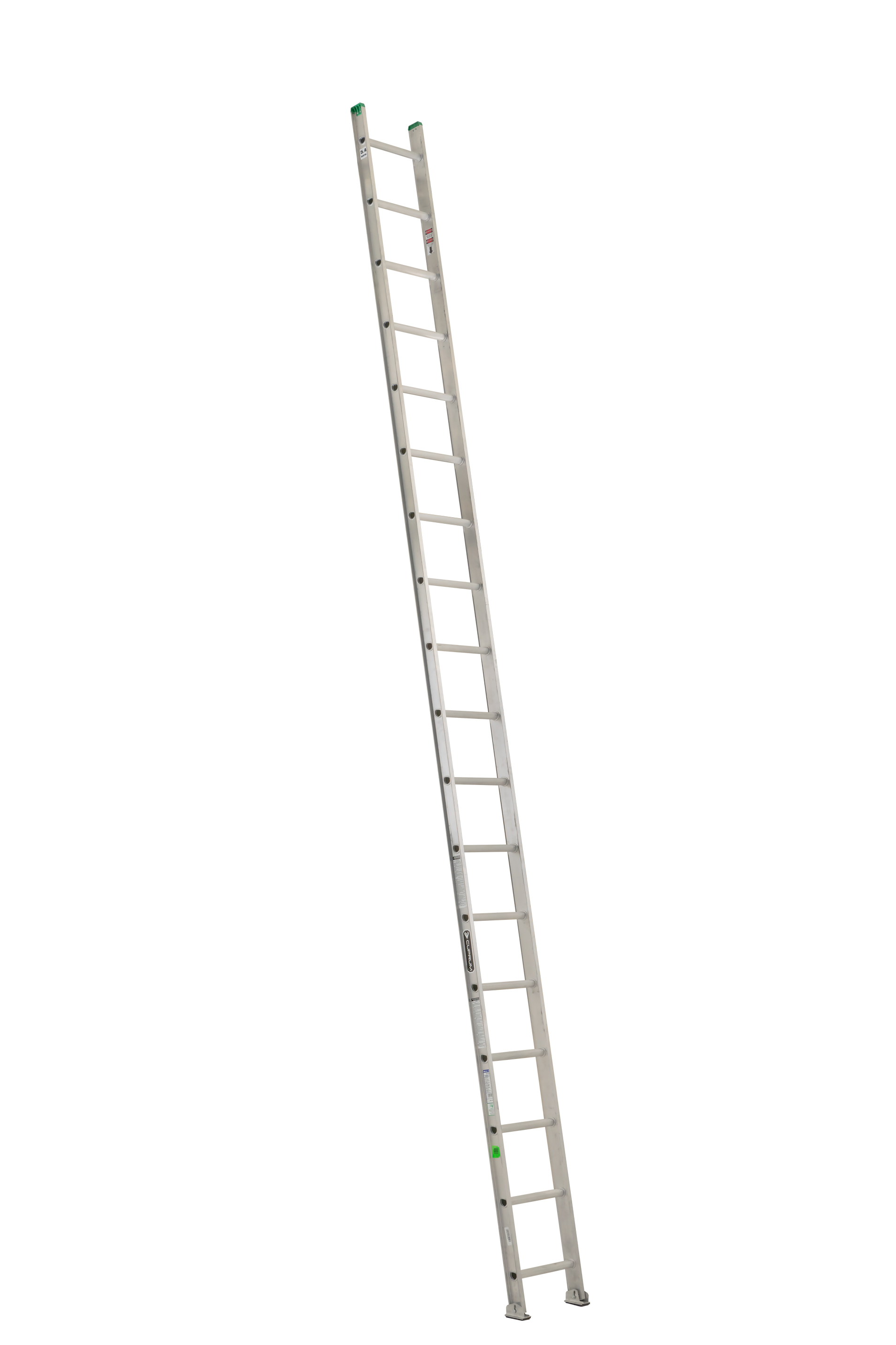 Escalera recta de aluminio