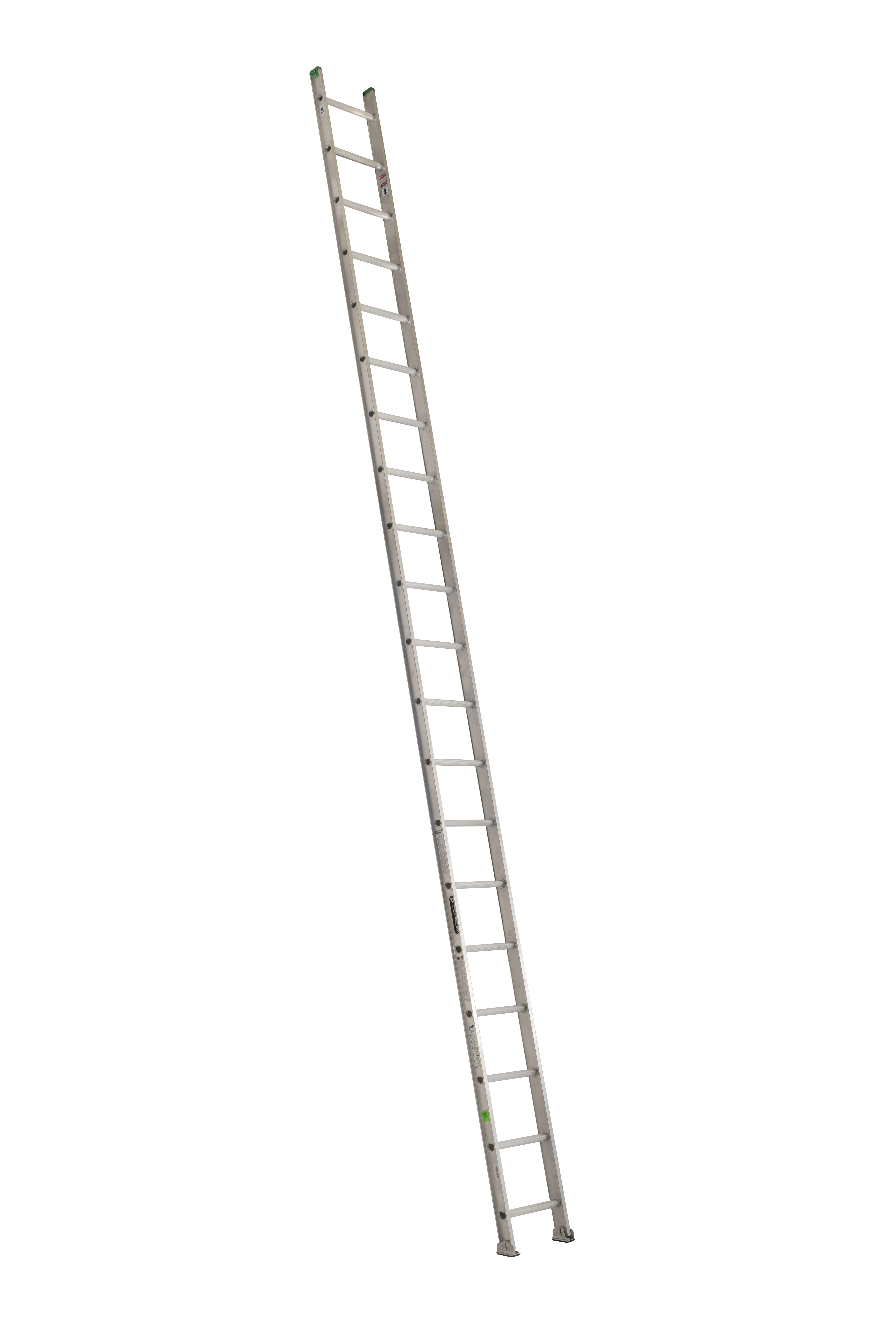 Escalera recta de aluminio