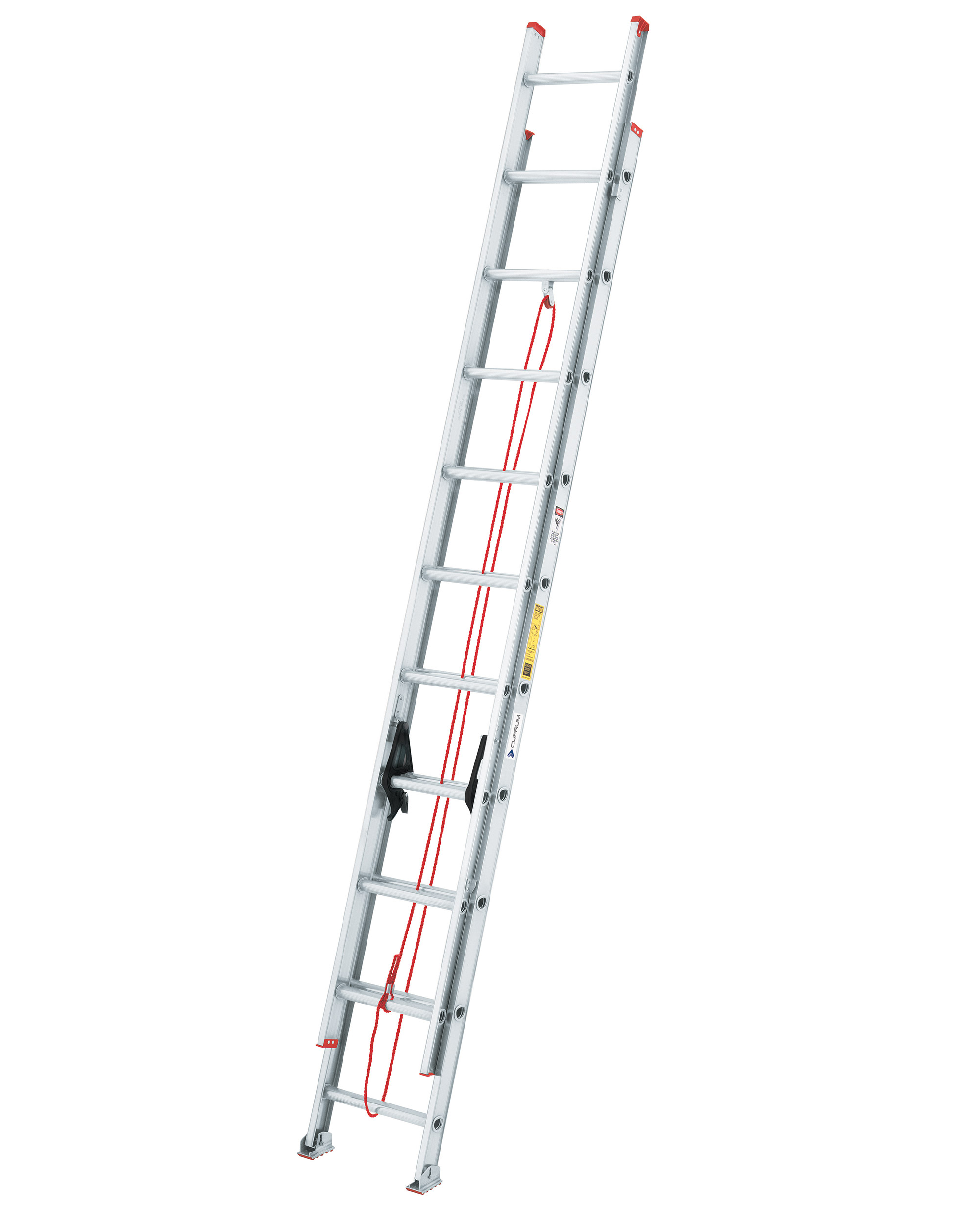 Escalera de extensión de aluminio