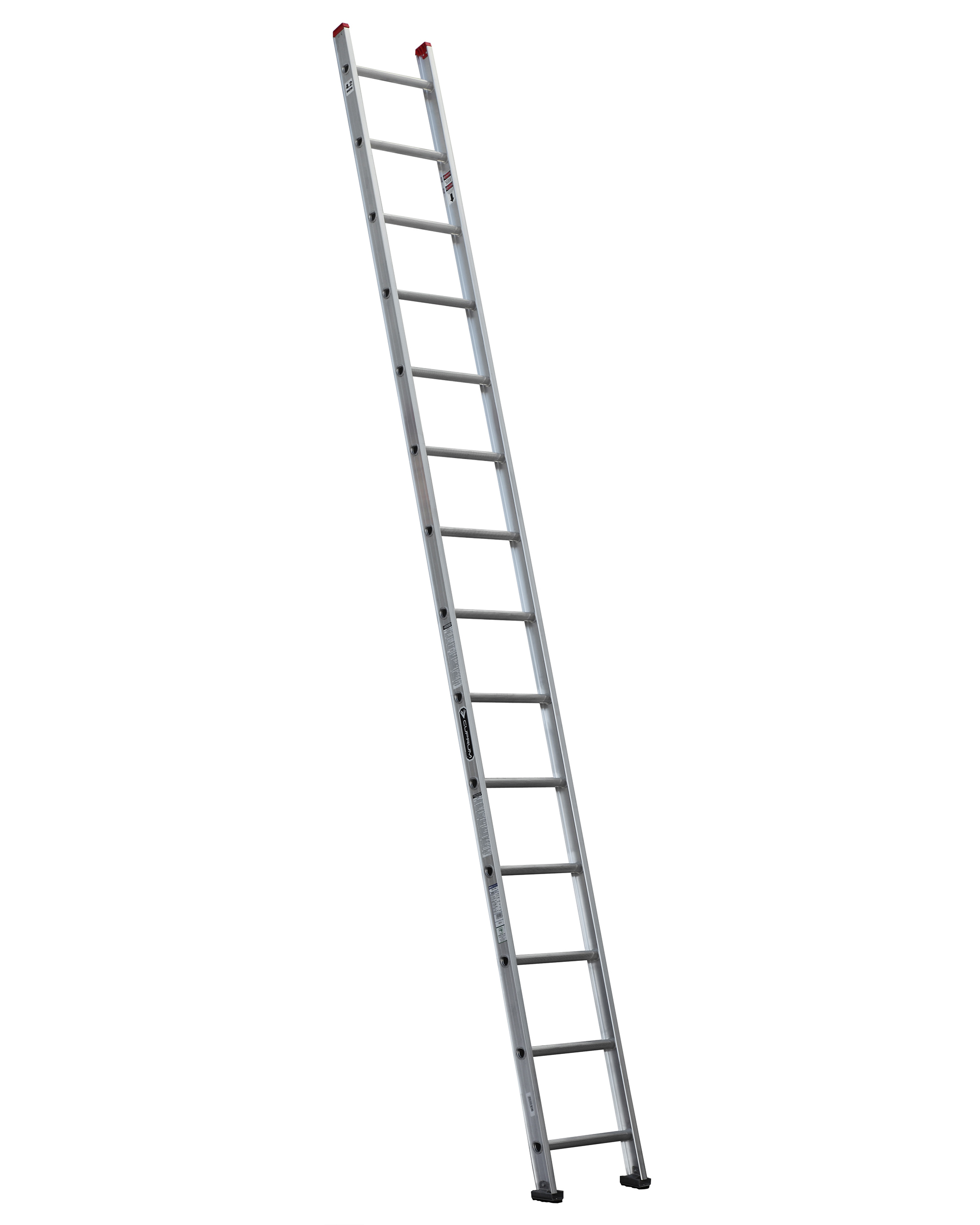 Escalera recta de aluminio