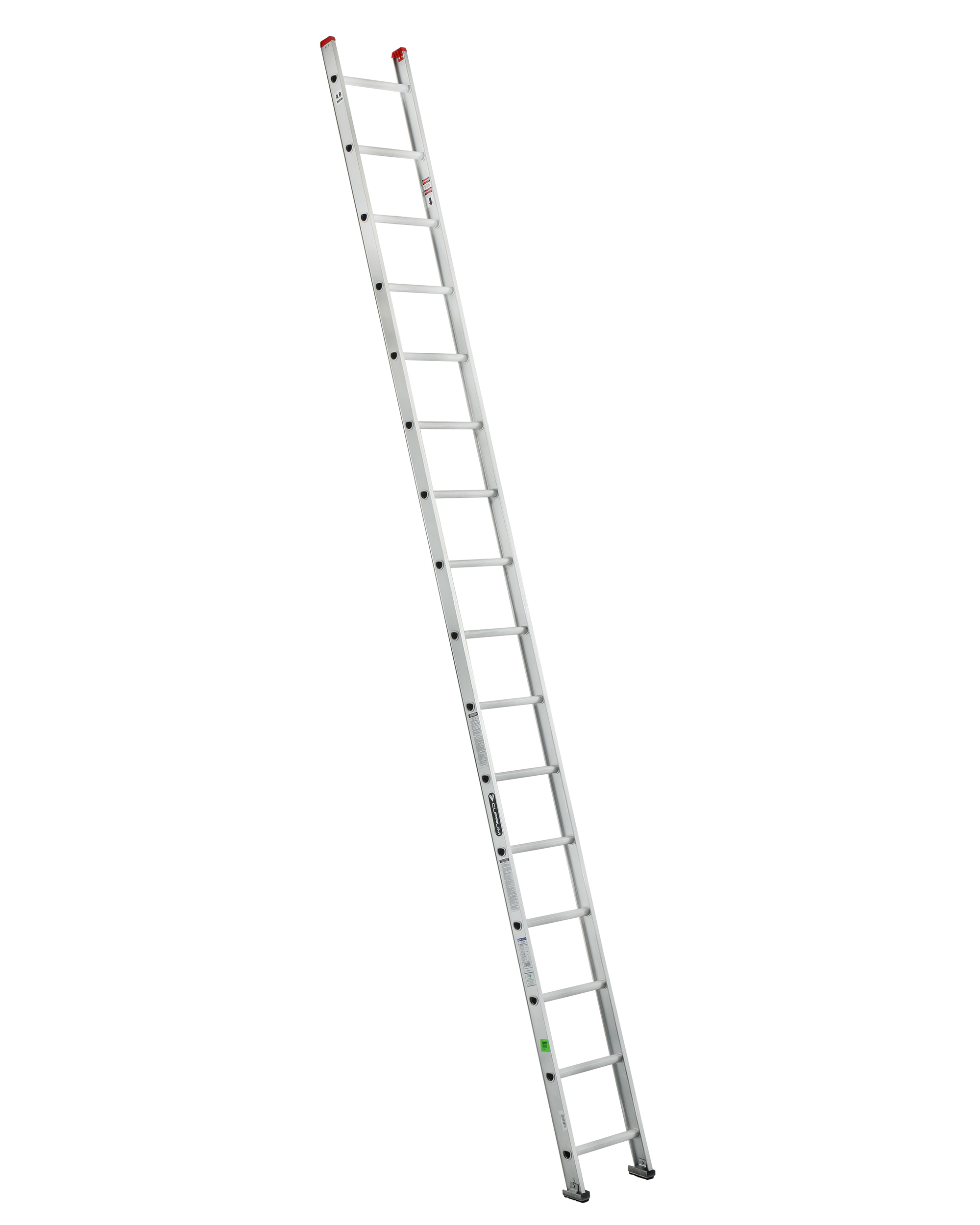 Escalera recta de aluminio