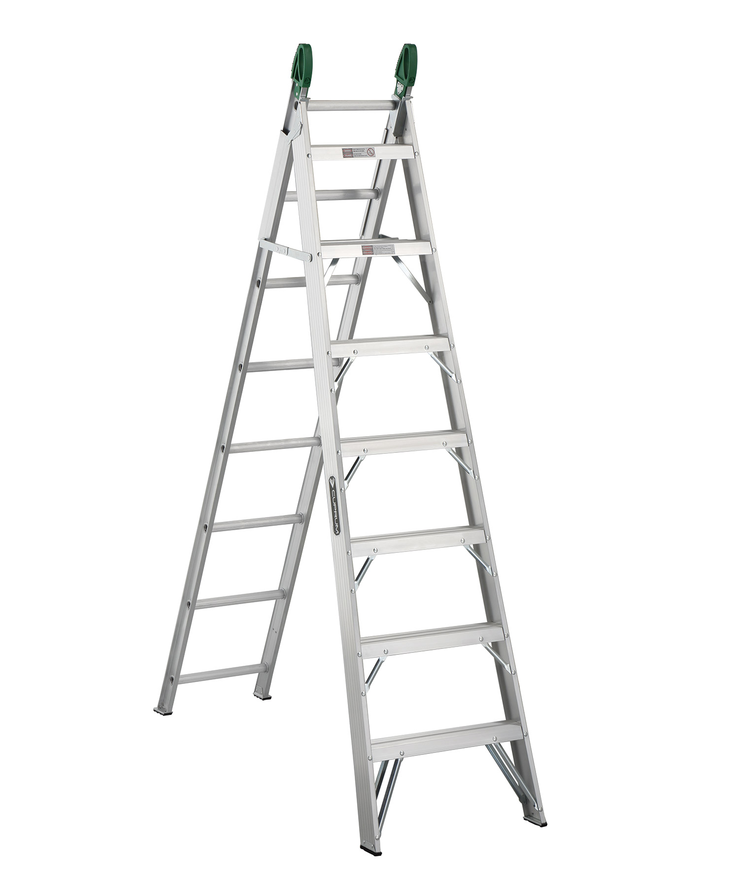Escalera convertible de aluminio