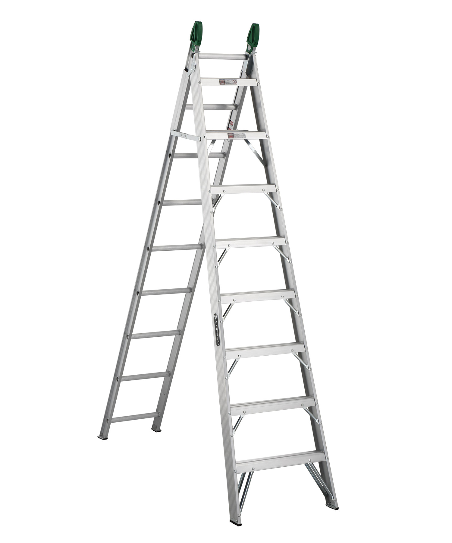 Escalera convertible de aluminio