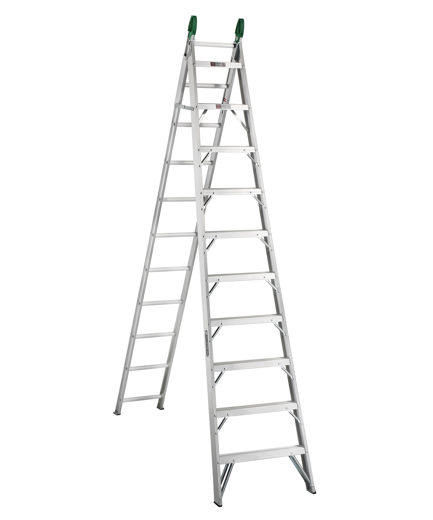 Escalera convertible de aluminio